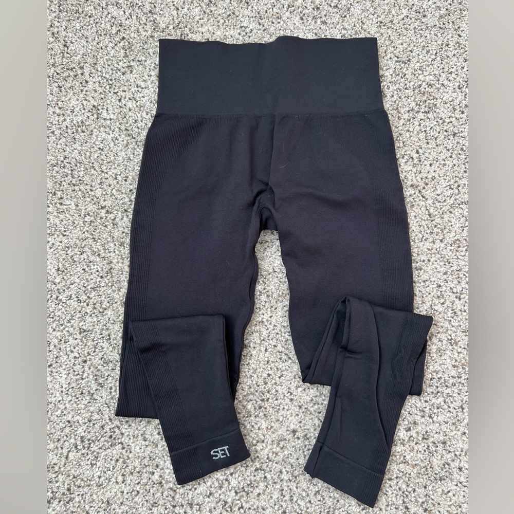 Set Active - Black - SculptFlex Leggings